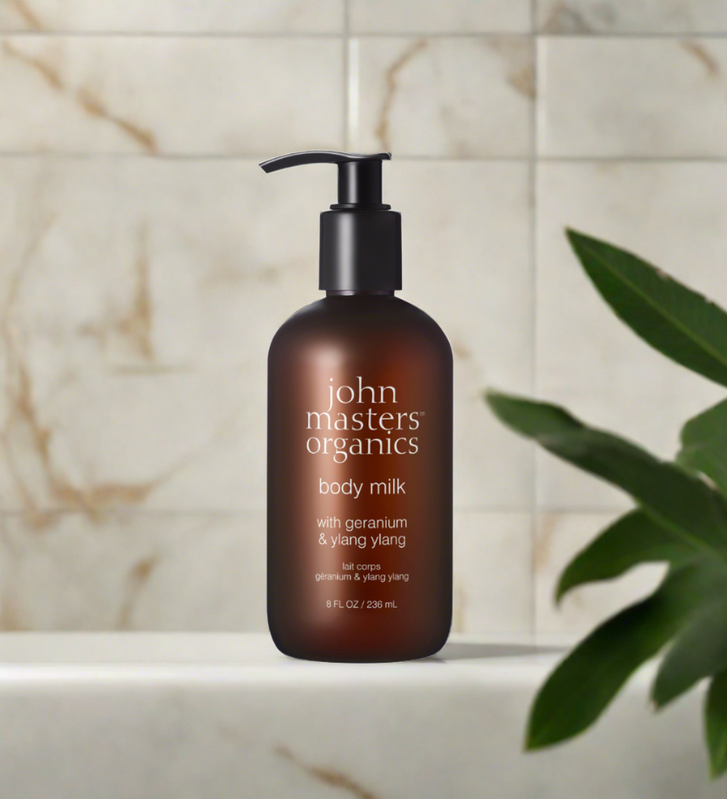 John Masters Organics - Hydrating Body Milk with Geranium & Ylang Yang