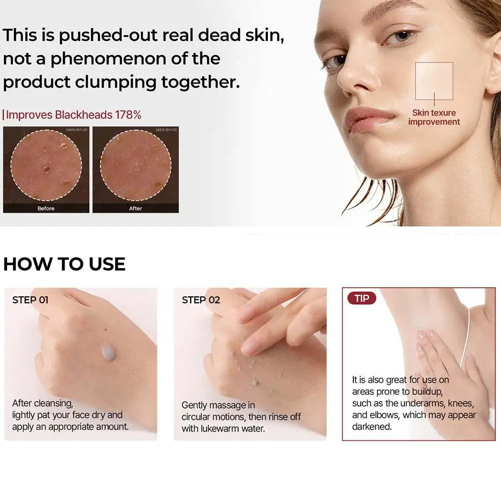 Dr. Melaxin Rice Exfoliating Essence White or Black Rice Peeling Ampoule Exfoliating  Serum Korean Skin Care