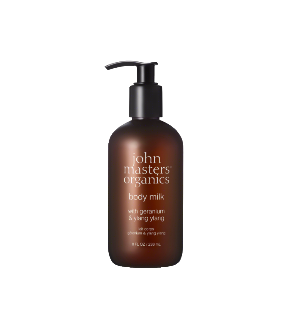 John Masters Organics - Hydrating Body Milk with Geranium & Ylang Yang